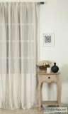 Linen curtains