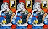 BOGO Paint and Sip  Picasso s &quotLady with Book&quot