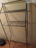 Over the commode shelving
