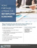 Self-employed mortgage loan solutions NO taxes