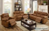 WHOLESALE Brown 3pc Sofa Set Reclining WHOLESALE