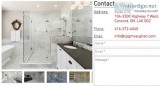 glass shower enclosure in Toronto