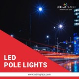 LED Pole Lights Outdoor Light Fixtures  LEDMyplace