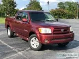 2005 Toyota Tundra Red Pickup