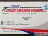 First Choice Pressure Washing