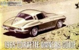 RARE 1965 CHEVROLET CORVETTE OWNER S MANUAL VINTAGE