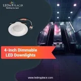 Use 4&rsquo&rsquo Dimmable LED Downlights at your Shops to Appea