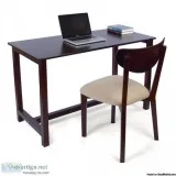 Rayon Study Table with Chair - Mubell