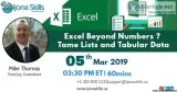 Excel Beyond Numbers  Tame Lists and Tabular Data