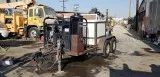 PRESSURE WASHER ON TRAILER