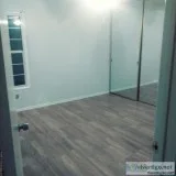 Master bedroom with attached bathroom