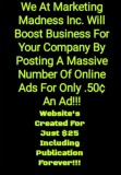 Cheaper Mass Online Ad Posting Services At Marketing Madness
