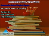 Need to arrange Annamalai solved project report 0120-433-5876