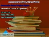 Need to arrange Annamalai solved project report 0120-433-5876
