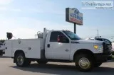 2013 Ford F-350 Reg Cab Utility 4x4 DRW Diesel 10841