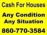 We buy homes in condition. For cash.