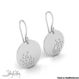 Bubbly Waters Silver Earrings and Studs by JollyRolly