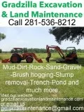 Excavation and land maintenance