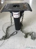 Gooseneck bolt on hitch for trailer