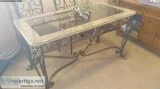 Glass Top Table