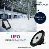 Use Enhanced quality LED UFO high bay lights at Places with high