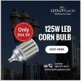 Get 40% Discount On LED Corn Bulb With The Free ShippingTandC Ap