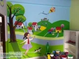 Animals themes wall painting in Hyderabad