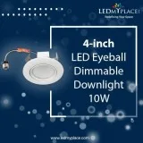 Enhance Your Shop Lighting With 4 inch Eyeball LED Downlight