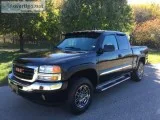 2006 GMC Sierra 1500 Black Pickup Truck