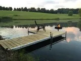 DIY DOCK ON POST  DOCKS ON POSTS  WOOD OR ALUMINUM