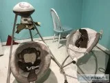 Baby swing and rocking bed