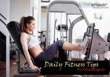 Free Online Daily Fitness Tips  Daily Workout Plan 01143586776