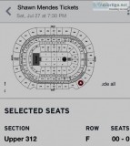 SELLING TICKETS FOR (Shawn mendes)
