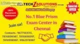 No.1 Blue Prism Exam Center in Chennai  Blue Prism Exam in Velac