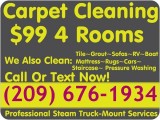 TILECARPET CLEANING STEAM TRUCK MOUNT-FURNITURE RV- ROOM 25