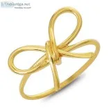 Plain Bow Ring