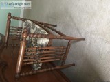 Antique vanity chair
