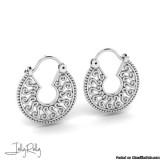 Paisley Silver Earrings and Studs by JollyRolly