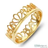 Crown Filigree Ring