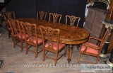 Buy Walnut Victorian Dining Table Chippendale Chair Set Tables C