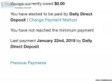 DAILY PAYOUT