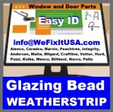Glazing Bead For Aluminum Vinyl Wood Clad Windows and Doors