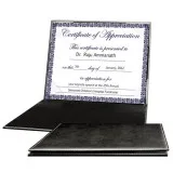 Buy Diploma Folder Leather Certificate Holder Padded Certificate