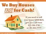 We Buy Houses FAST for Cash