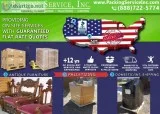 Wichita KS - Crate and Freight  Palletizing Company - Packing Se