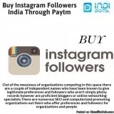 Buy instagram followers india through paytm