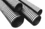 Tubing - Solid Hard Black about 4&quot Diameter   can be used fo