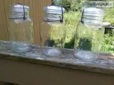 BallAtlasIdeal E-Z Seal Mason Jars w Bail