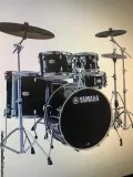 Yamaha Drum set hardware and cymbals