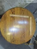solid oak coffee table